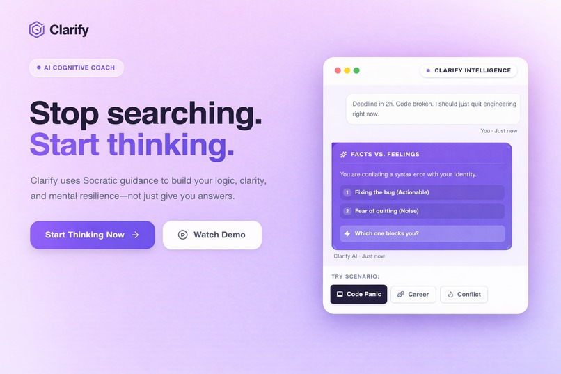 Clarify – screenshot 1