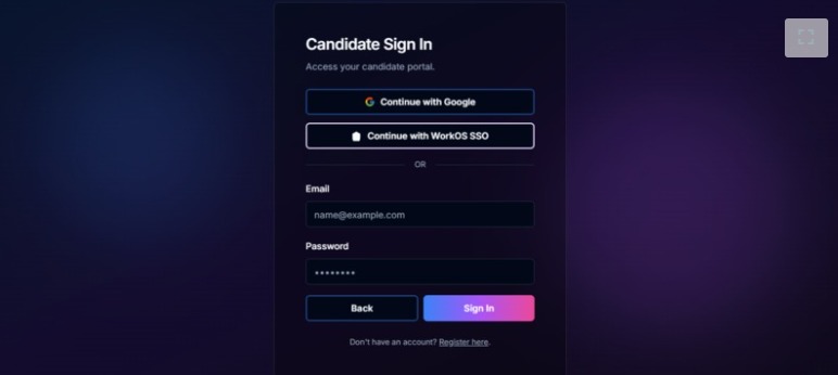 HireVision – screenshot 5