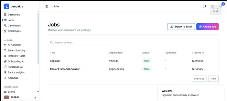 HireVision – screenshot 6