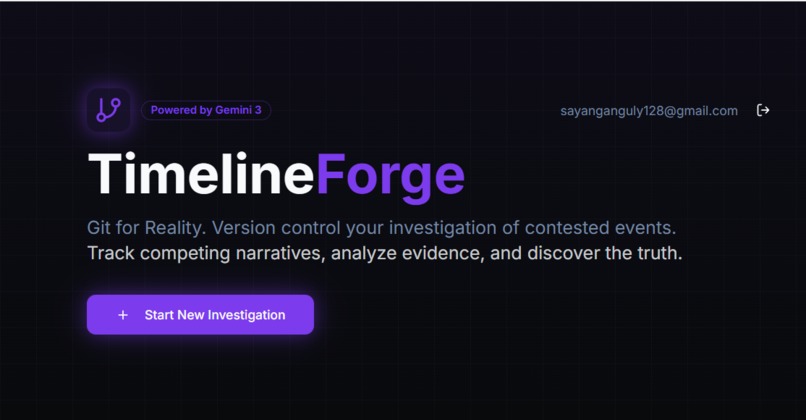 TimelineForge – screenshot 2