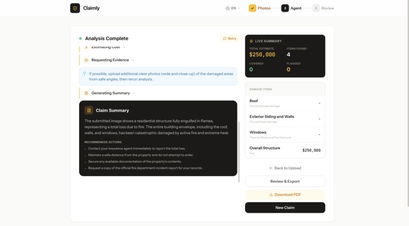 Claimly – screenshot 5