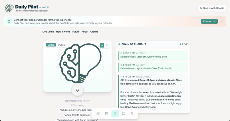 Daily Pilot – screenshot 1