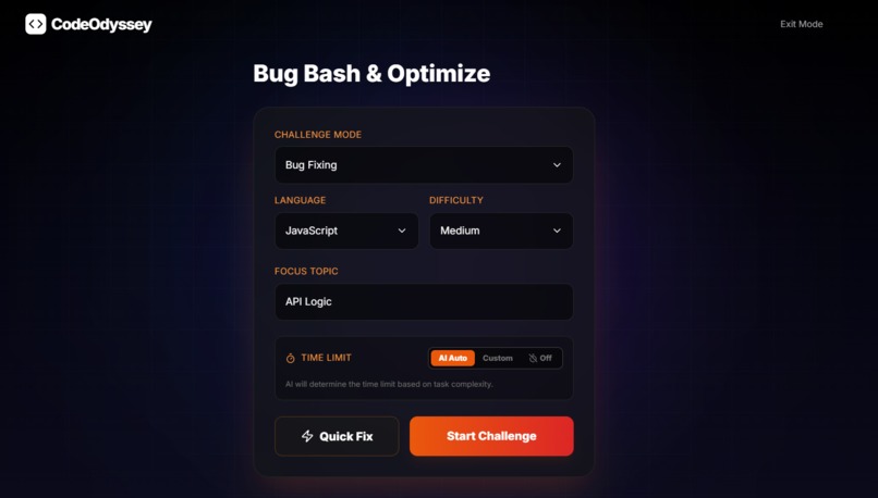 CodeOdyssey AI – screenshot 3