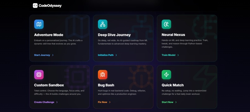 CodeOdyssey AI – screenshot 2