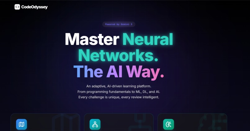 CodeOdyssey AI – screenshot 1