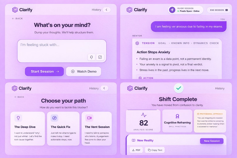 Clarify – screenshot 2