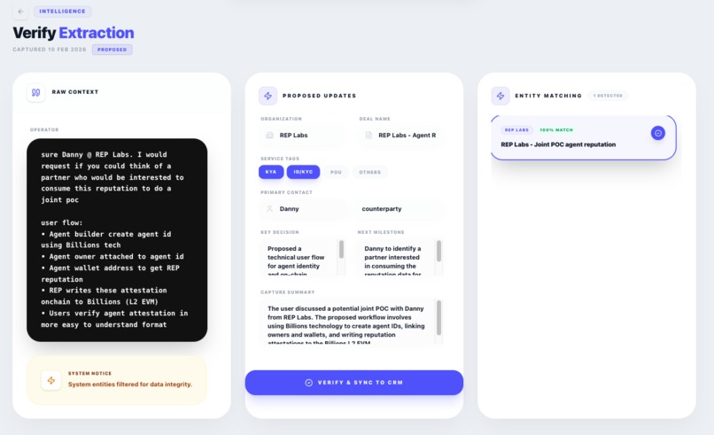 AI-CRM – screenshot 2