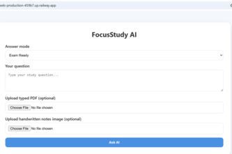 FocusStudy AI