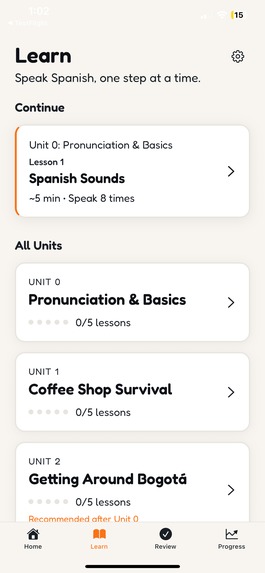 Orphi: Your Personal language tutor  – screenshot 2
