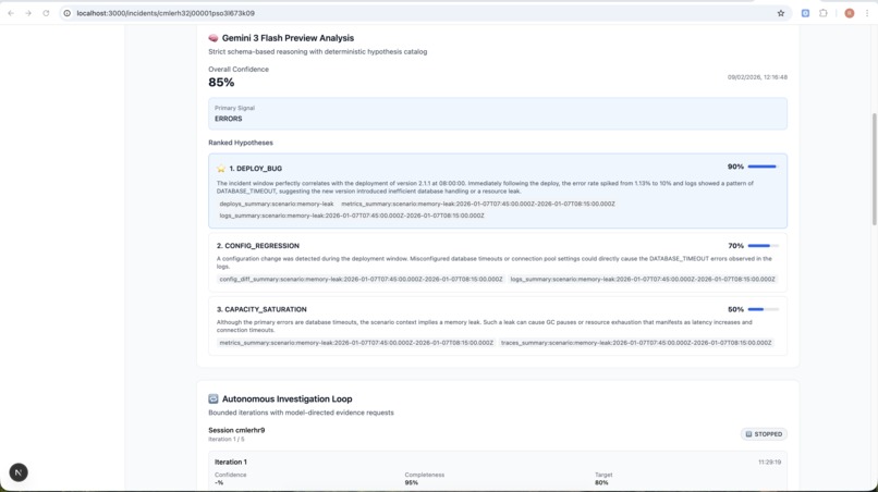 ChronosOps — Autonomous AI for Incident Resolution – screenshot 6