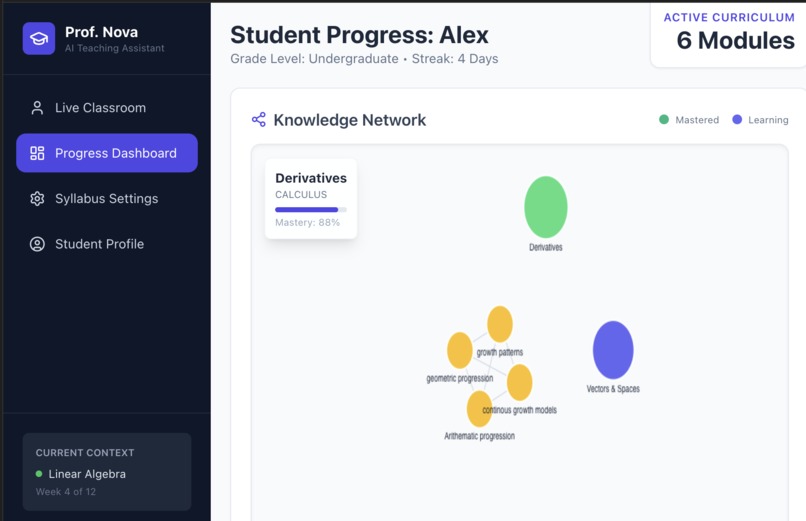 Professor Nova - The Real-Time Teacher – screenshot 2