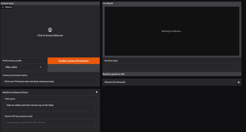 HaptiSight – screenshot 1
