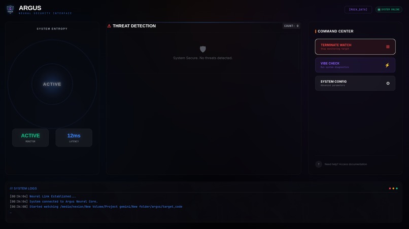 Argus – screenshot 2