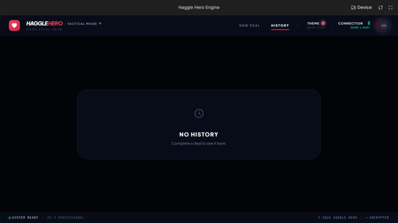 Haggle Hero: AI-Powered Negotiation Dojo – screenshot 3