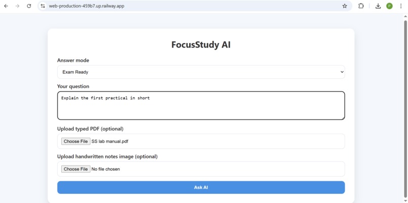 FocusStudy AI – screenshot 6