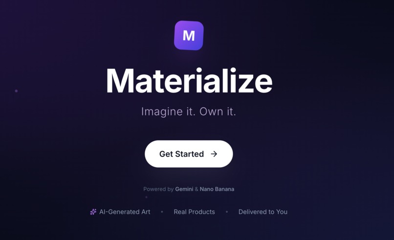 Materialize – screenshot 2