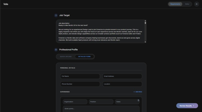 Vela – screenshot 4