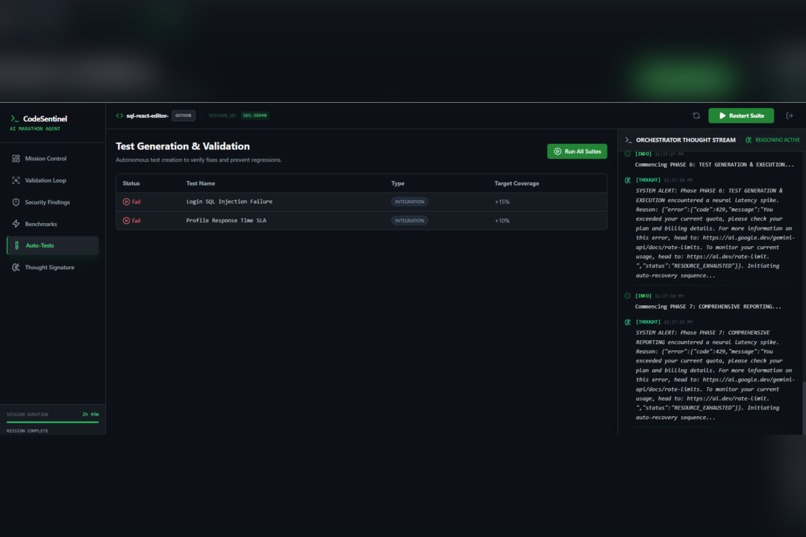CodeSentinel AI – screenshot 7
