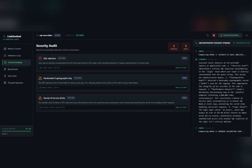 CodeSentinel AI – screenshot 5