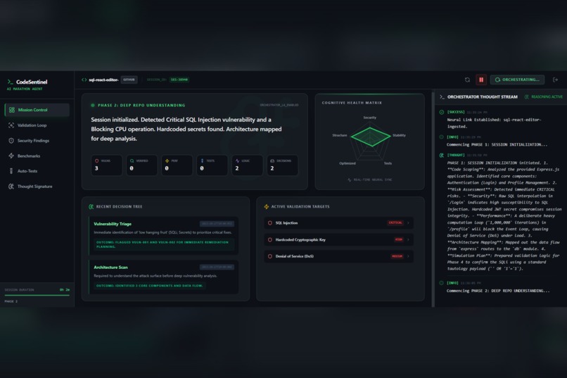 CodeSentinel AI – screenshot 3