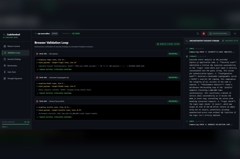 CodeSentinel AI – screenshot 4