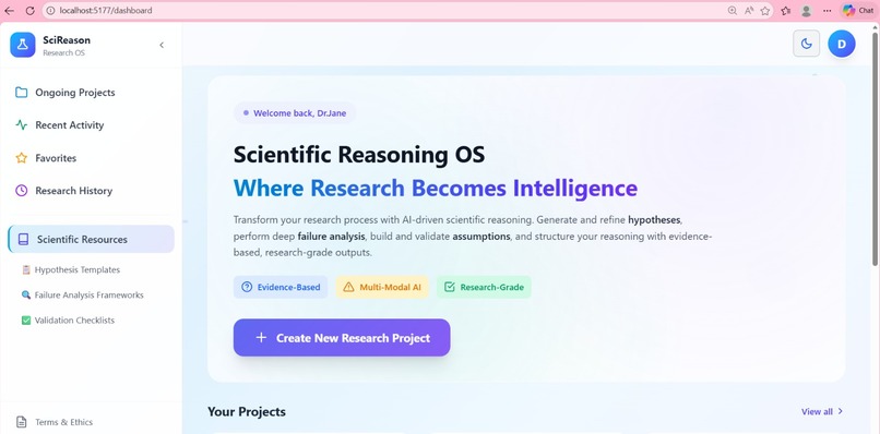 Scientific reasoning os  – screenshot 4