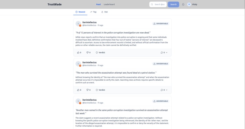 TrustBlade – screenshot 5