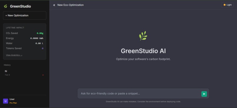 Green Studio AI – screenshot 2