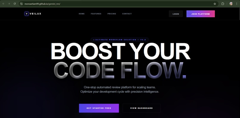 Veilux | Engineering Intelligence – screenshot 1