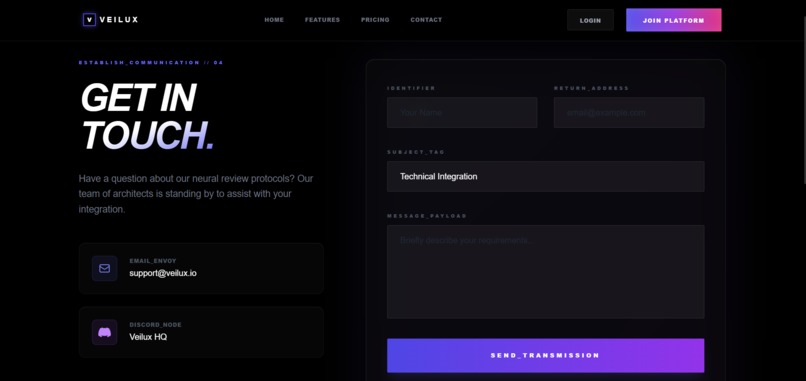 Veilux | Engineering Intelligence – screenshot 5