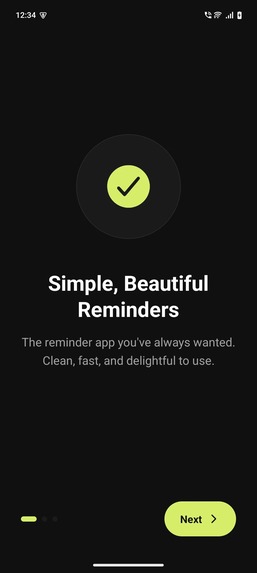 Reminderly – screenshot 1