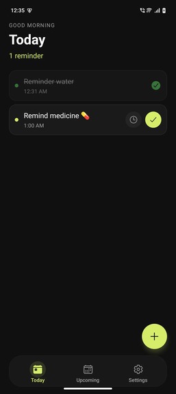 Reminderly – screenshot 2