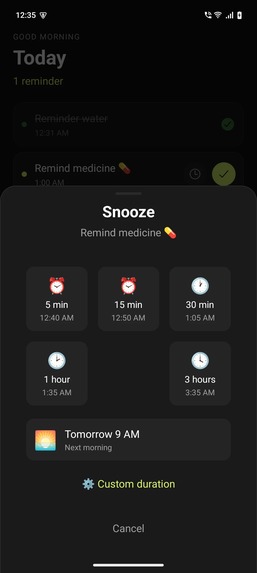 Reminderly – screenshot 8