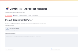 Gemini PM: AI Powered Project Manager