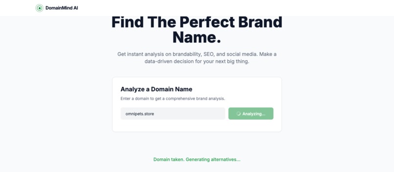 DomainMind AI – screenshot 4