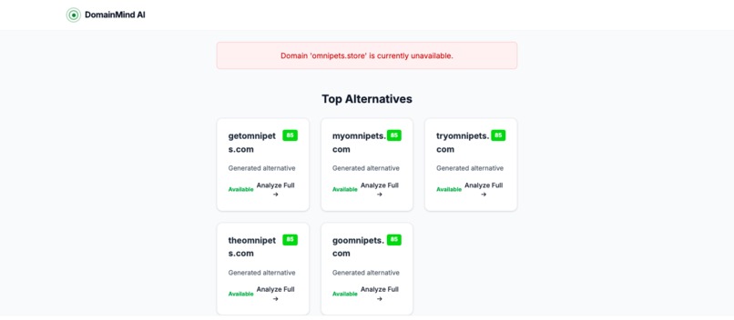 DomainMind AI – screenshot 7
