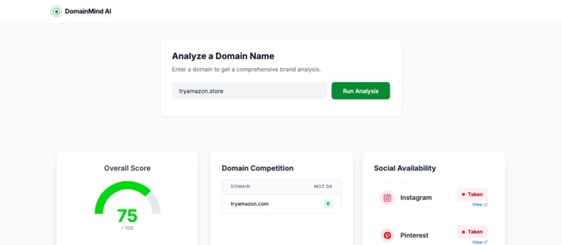 DomainMind AI – screenshot 14