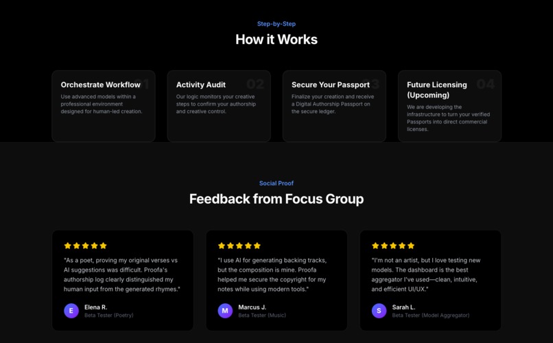 Proofa – screenshot 4