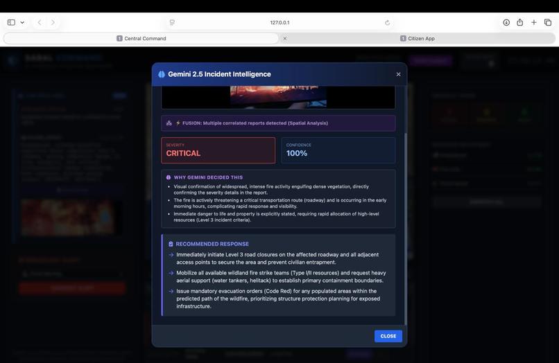 SARAL: Smart Alert and Resilent Aid Layer – screenshot 1