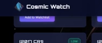 Cosmic Watch:Real-Time Near-Earth Object (NEO)    Monitoring – screenshot 2
