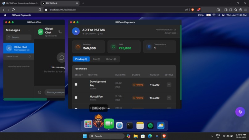 Becbilldesk – screenshot 3