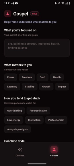 Frame – screenshot 3