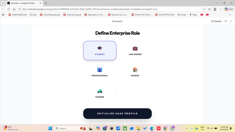 SamvaadAI+ – screenshot 2