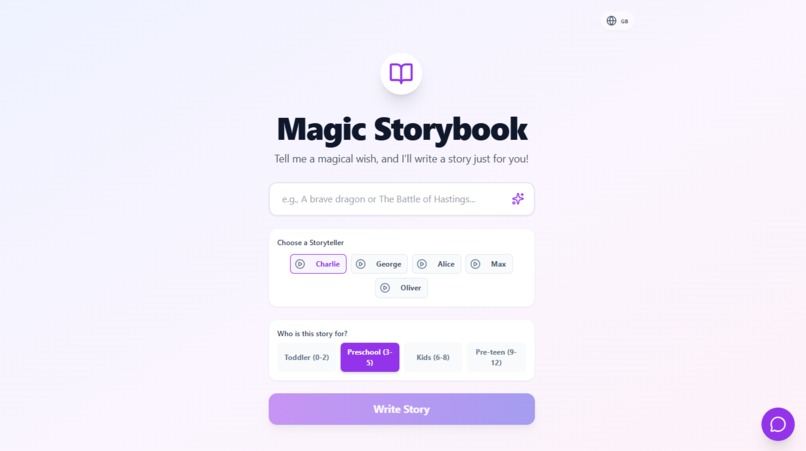 Magic Storybook – screenshot 1