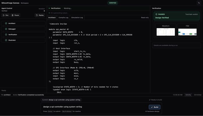 SiliconForge – screenshot 1