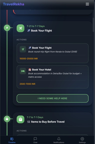 TravelRekha – screenshot 1
