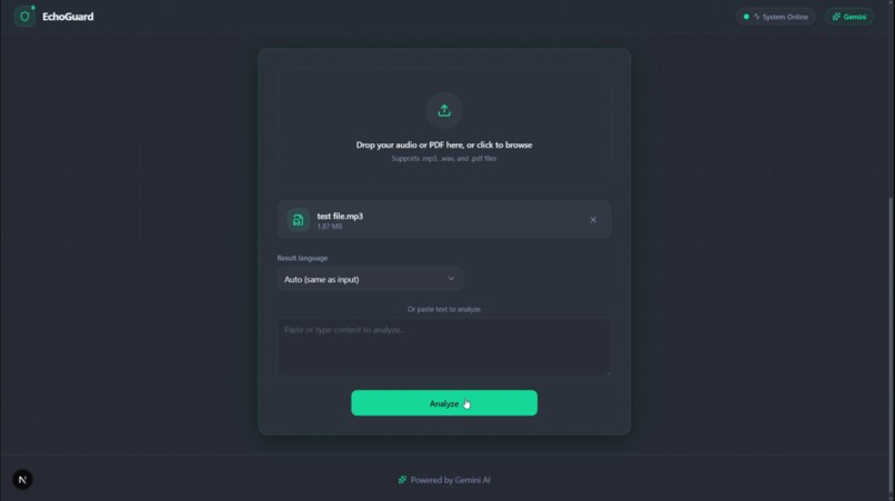 EchoGuard – screenshot 2