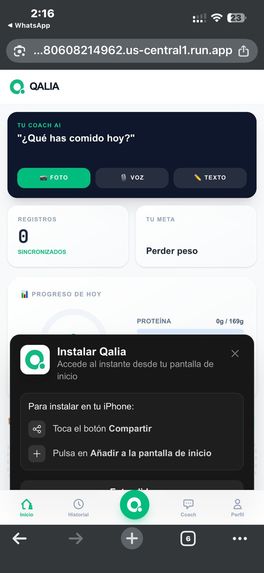 Qalia App – screenshot 3