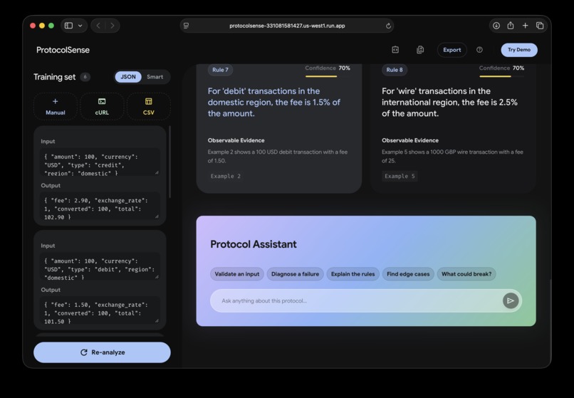 ProtocolSense – screenshot 4
