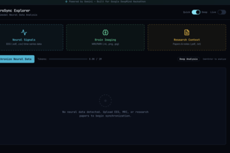 NeuroSync Explorer: Multimodal Neural Intelligence Platform